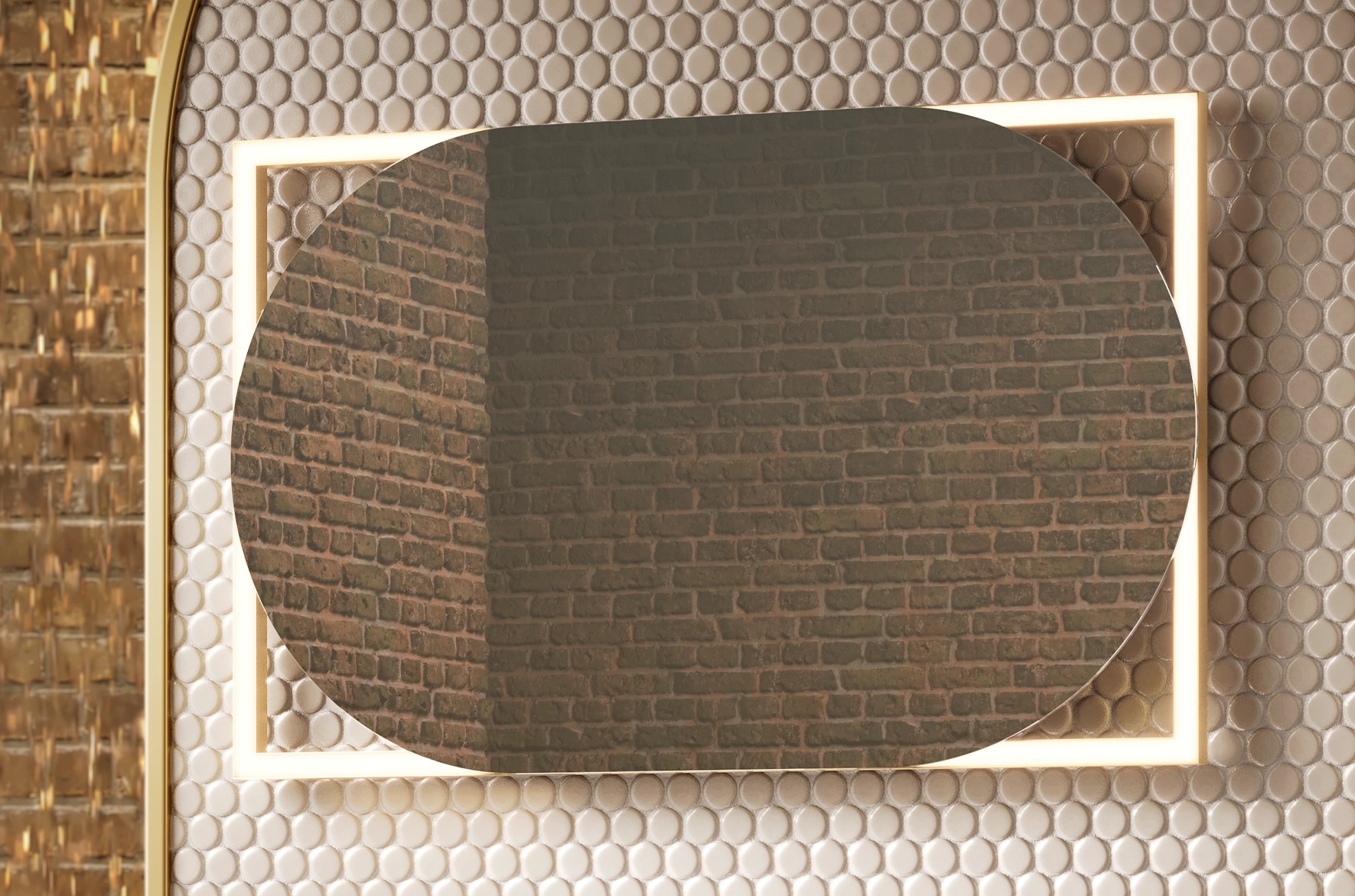 Rubin Brushed Brass